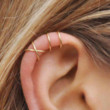 Load image into Gallery viewer, Gold Ear Cuffs
