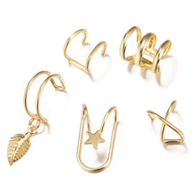 Load image into Gallery viewer, Gold Ear Cuffs
