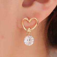 Load image into Gallery viewer, Crystal Flower Stud Earrings
