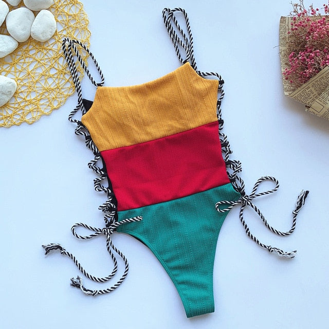 Vibrant One Piece Swimsuit