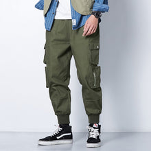 Load image into Gallery viewer, Men&#39;s Two-Tone Joggers With Side Pockets
