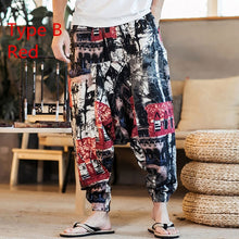 Load image into Gallery viewer, Men&#39;s Baggy Cotton Pants
