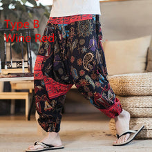 Load image into Gallery viewer, Men&#39;s Baggy Cotton Pants
