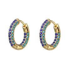 Load image into Gallery viewer, Rainbow Clip On Earrings
