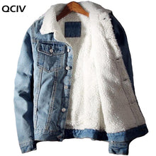 Load image into Gallery viewer, Denim Fleece Insulated Jacket
