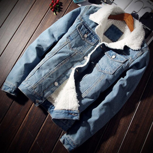 Denim Fleece Insulated Jacket