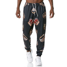 Load image into Gallery viewer, Men&#39;s 3D Floral Print Joggers
