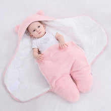 Load image into Gallery viewer, Baby Bear Ultra-Soft Fluffy Fleece Nursery Wrap
