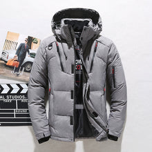 Load image into Gallery viewer, Thick Hooded Winter Jacket (Duck Down Parka)
