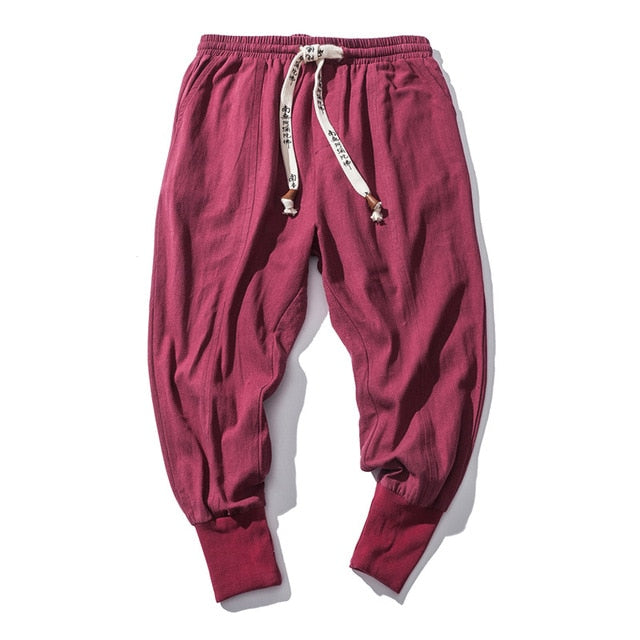 Cotton Harem Joggers