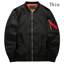 Load image into Gallery viewer, Thick and Thin Military Bomber Jacket&#39;s
